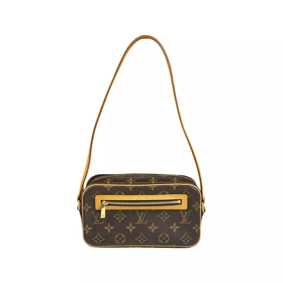 LOUIS VUITTON Shoulder Bag M51183 Monogram canvas Monogram Pochette Cite used - Picture 1 of 12